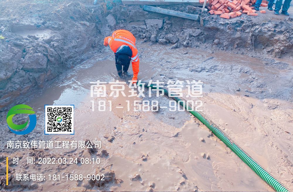 363建宁路工地泥浆清理